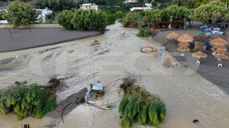 Τις πληγές της μετρά η Κρήτη μετά το σαρωτικό πέρασμα της κακοκαιρίας – Τεράστιες καταστροφές